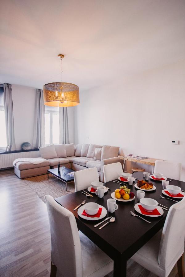 Beautiful apartments in Porte de Namur Bruxelles Exterior foto